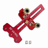Maxbell Table Saw Jig Guide Sturdy Construction Aluminum Alloy Extended Thin Ripping Jig