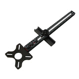 Maxbell Router Milling Groove Bracket Cabinet Hardware Jig for Carving Round Cutting without Base