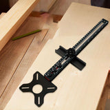 Maxbell Router Milling Groove Bracket Cabinet Hardware Jig for Carving Round Cutting without Base