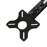 Maxbell Router Milling Groove Bracket Cabinet Hardware Jig for Carving Round Cutting without Base