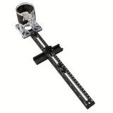 Maxbell Router Milling Groove Bracket Cabinet Hardware Jig for Carving Round Cutting with Base