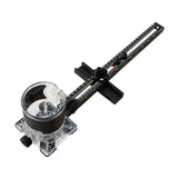 Maxbell Router Milling Groove Bracket Cabinet Hardware Jig for Carving Round Cutting with Base