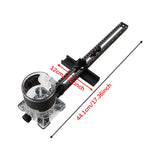 Maxbell Router Milling Groove Bracket Cabinet Hardware Jig for Carving Round Cutting with Base