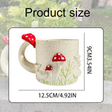 Maxbell Cup Flower Pot Small Creative Desktop Ornament for Bedroom Table Living Room