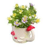 Maxbell Cup Flower Pot Small Creative Desktop Ornament for Bedroom Table Living Room