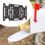 Maxbell Mailbox Mounting Bracket Heavy Duty Easy to Install Metal Accessory Hardware