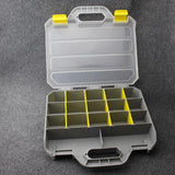 Maxbell Small Parts Organizer with Handle Hardware Storage Box for Bolt Beads Nails
