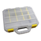 Maxbell Small Parts Organizer with Handle Hardware Storage Box for Bolt Beads Nails