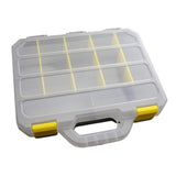 Maxbell Small Parts Organizer with Handle Hardware Storage Box for Bolt Beads Nails