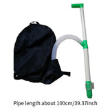 Maxbell Manual Fertilizer Spreader Adjustable Manure Applicator for Turf Garden Farm