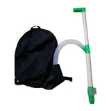 Maxbell Manual Fertilizer Spreader Adjustable Manure Applicator for Turf Garden Farm