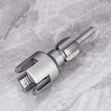 Maxbell 2x Tube Threader Opener Hand Tools Plumber Tools for Kitchen Toilet Building