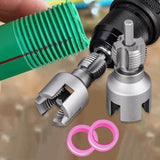 Maxbell 2x Tube Threader Opener Hand Tools Plumber Tools for Kitchen Toilet Building