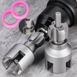 Maxbell 2x Tube Threader Opener Hand Tools Plumber Tools for Kitchen Toilet Building