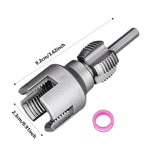 Maxbell Tube Threader Hand Tools Tube Threading Tool for Building Maintenance Repair 6 point