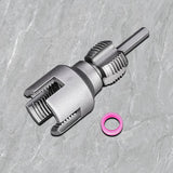Maxbell Tube Threader Hand Tools Tube Threading Tool for Building Maintenance Repair 6 point