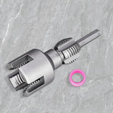 Maxbell Tube Threader Hand Tools Tube Threading Tool for Building Maintenance Repair 4 point