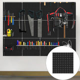 Maxbell Peg Board Panel Display Tool Storage Shops Rack Home Pegboard Wall Organizer