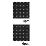 Maxbell Pegboard Wall Organizers Tool Storage Study Room Craft Room Peg Board Panels 4Pcs