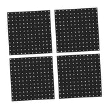 Maxbell Pegboard Wall Organizers Tool Storage Study Room Craft Room Peg Board Panels 4Pcs