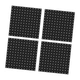 Maxbell Pegboard Wall Organizers Tool Storage Study Room Craft Room Peg Board Panels 4Pcs