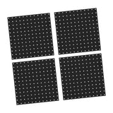 Maxbell Pegboard Wall Organizers Tool Storage Study Room Craft Room Peg Board Panels 4Pcs