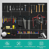 Maxbell Pegboard Wall Organizers Tool Storage Study Room Craft Room Peg Board Panels 4Pcs