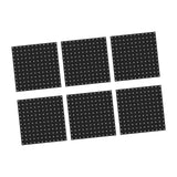 Maxbell Pegboard Wall Organizers Tool Storage Study Room Craft Room Peg Board Panels 6Pcs