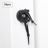 Maxbell Mount Nylon Cable Ties Self Locking Sturdy Tie Wraps for Office Home Machine 28pcs