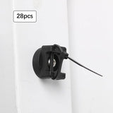 Maxbell Mount Nylon Cable Ties Self Locking Sturdy Tie Wraps for Office Home Machine 28pcs