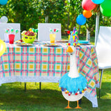 Maxbell Birthday Party Goose Outfit Yard Statue Costume for Outside Garden Courtyard