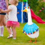 Maxbell Birthday Party Goose Outfit Yard Statue Costume for Outside Garden Courtyard