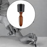 Maxbell Leather Carving Hammer Portable Nylon Hammer for Handmade Stamping Accessory Short  Brown