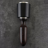 Maxbell Leather Carving Hammer Portable Nylon Hammer for Handmade Stamping Accessory Short Black