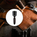 Maxbell Leather Carving Hammer Portable Nylon Hammer for Handmade Stamping Accessory Short Black