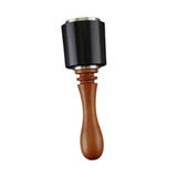 Maxbell Leather Carving Hammer Portable Nylon Hammer for Handmade Stamping Accessory Long Brown