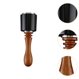Maxbell Leather Carving Hammer Portable Nylon Hammer for Handmade Stamping Accessory Long Brown