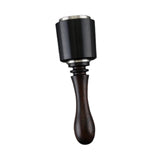Maxbell Leather Carving Hammer Portable Nylon Hammer for Handmade Stamping Accessory Long Black