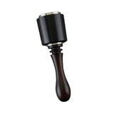 Maxbell Leather Carving Hammer Portable Nylon Hammer for Handmade Stamping Accessory Long Black