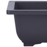 Maxbell Bonsai Pot Plants Growing Pot Flowerpot for Balcony Indoor Outdoor Courtyard S Square