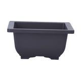 Maxbell Bonsai Pot Plants Growing Pot Flowerpot for Balcony Indoor Outdoor Courtyard S Square