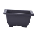 Maxbell Bonsai Pot Plants Growing Pot Flowerpot for Balcony Indoor Outdoor Courtyard S Square