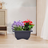 Maxbell Bonsai Pot Plants Growing Pot Flowerpot for Balcony Indoor Outdoor Courtyard S Square