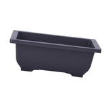 Maxbell Bonsai Pot Plants Growing Pot Flowerpot for Balcony Indoor Outdoor Courtyard Rectangle