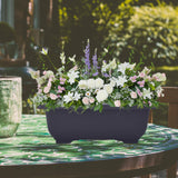 Maxbell Bonsai Pot Plants Growing Pot Flowerpot for Balcony Indoor Outdoor Courtyard Rectangle