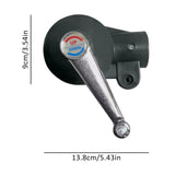 Maxbell Deck Umbrella Crank Handle Assembly Parasol Hand Crank for Lawn Picnic Party