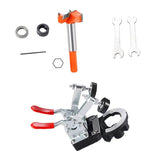 Maxbell 35mm Door Hinge Jig for Door Cabinet Hinges Mounting Hinge Hole Drilling Jig