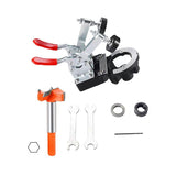 Maxbell 35mm Door Hinge Jig for Door Cabinet Hinges Mounting Hinge Hole Drilling Jig