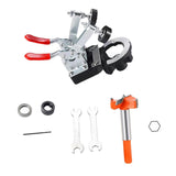 Maxbell 35mm Door Hinge Jig for Door Cabinet Hinges Mounting Hinge Hole Drilling Jig