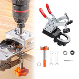 Maxbell 35mm Door Hinge Jig for Door Cabinet Hinges Mounting Hinge Hole Drilling Jig